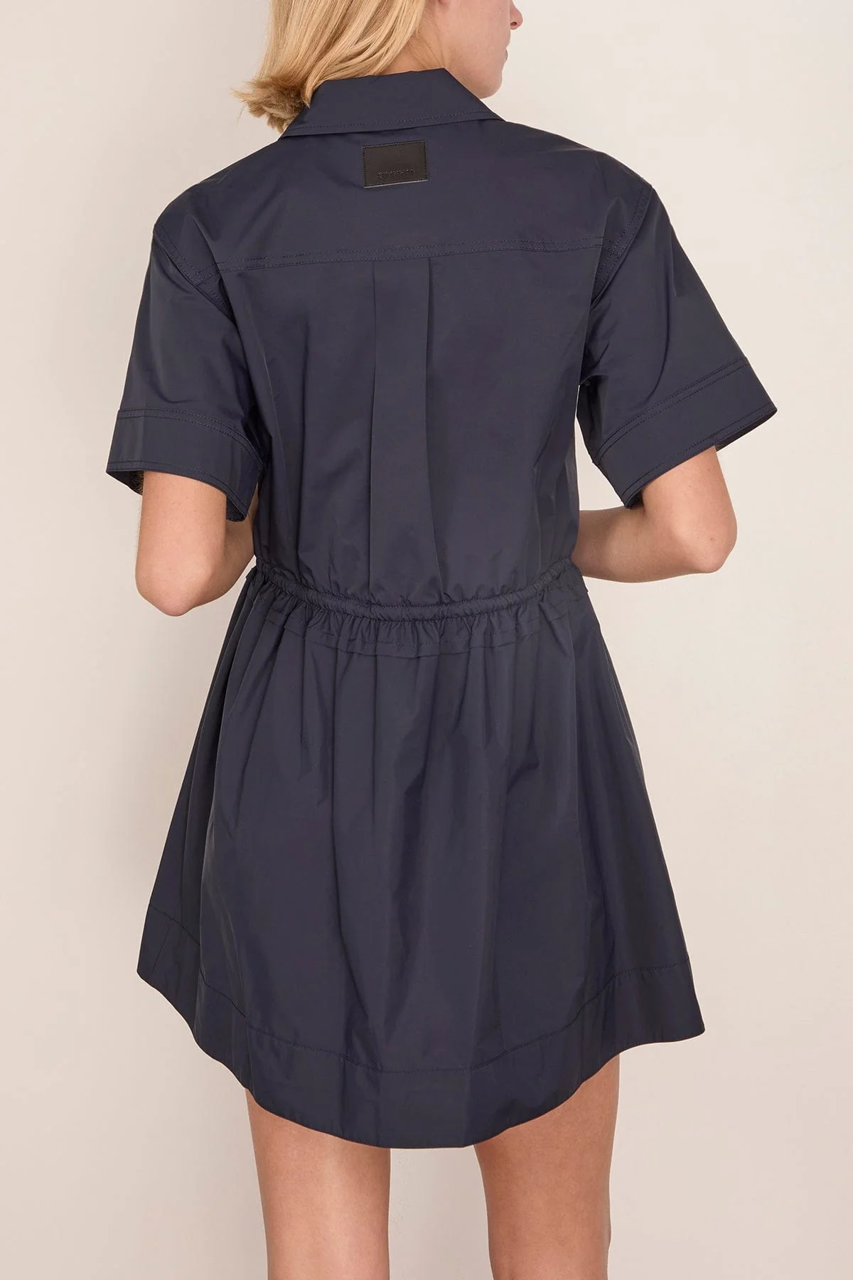Dawson Shirt Dress in Dark Midnight - Image 4