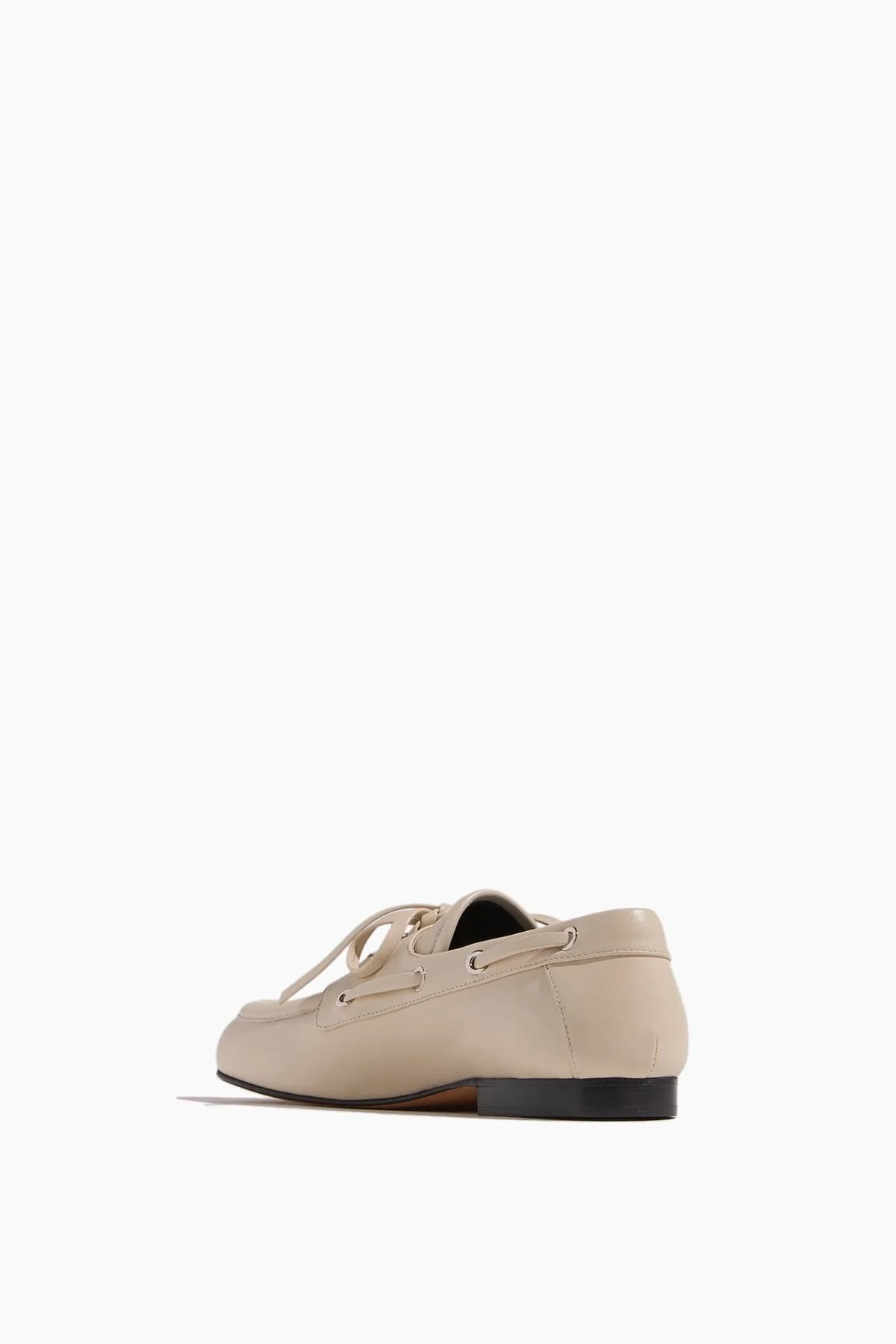 Deck Shoes in Ecru - Image 4