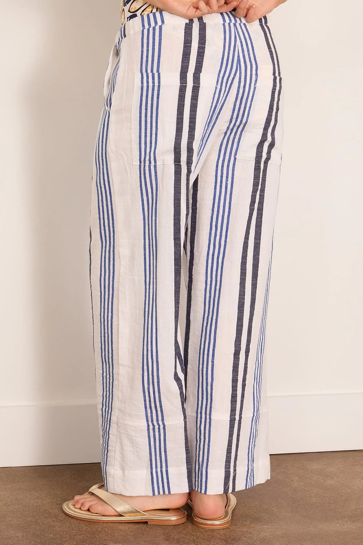 Desta Pants in Marina Blue - Image 4