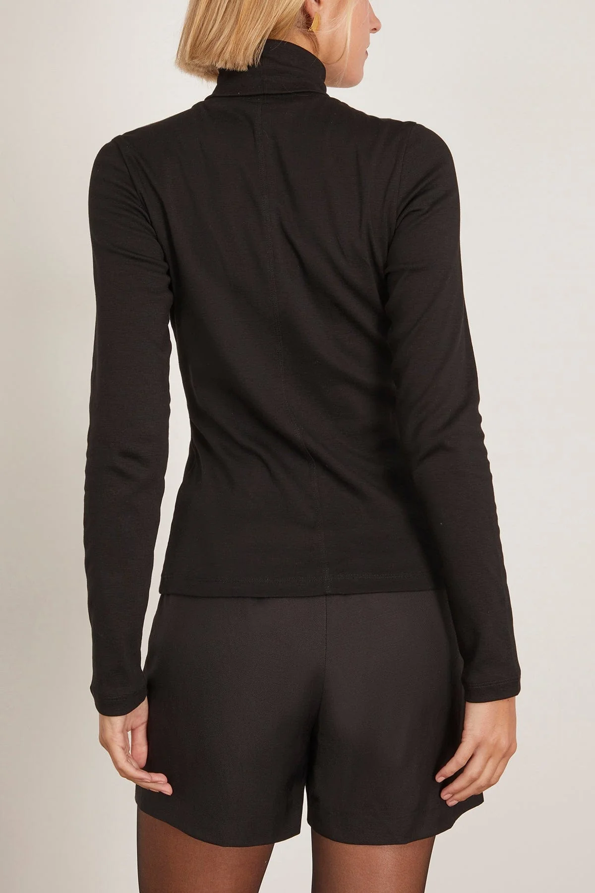 Dinah Turtleneck in Black - Image 4