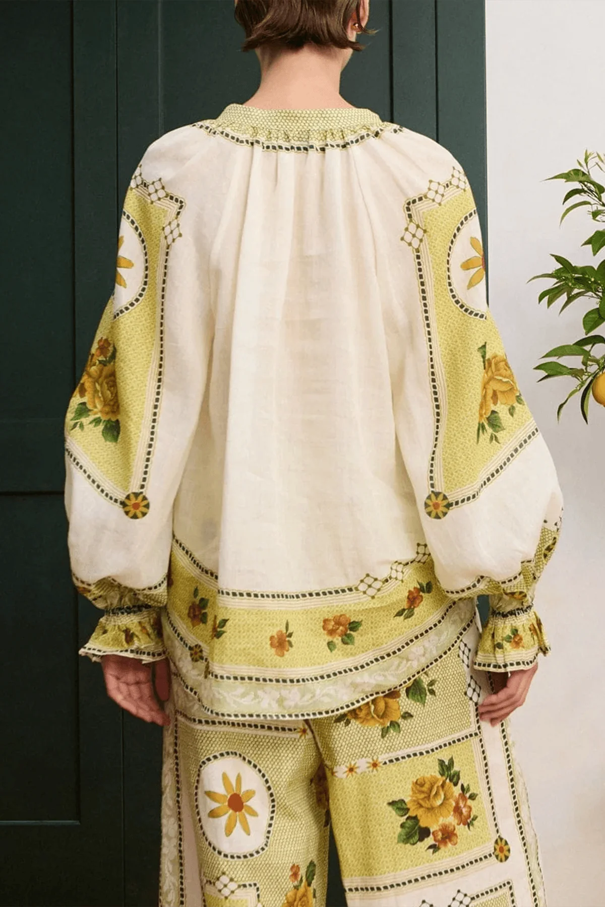 Dixie Top in Citrus - Image 4