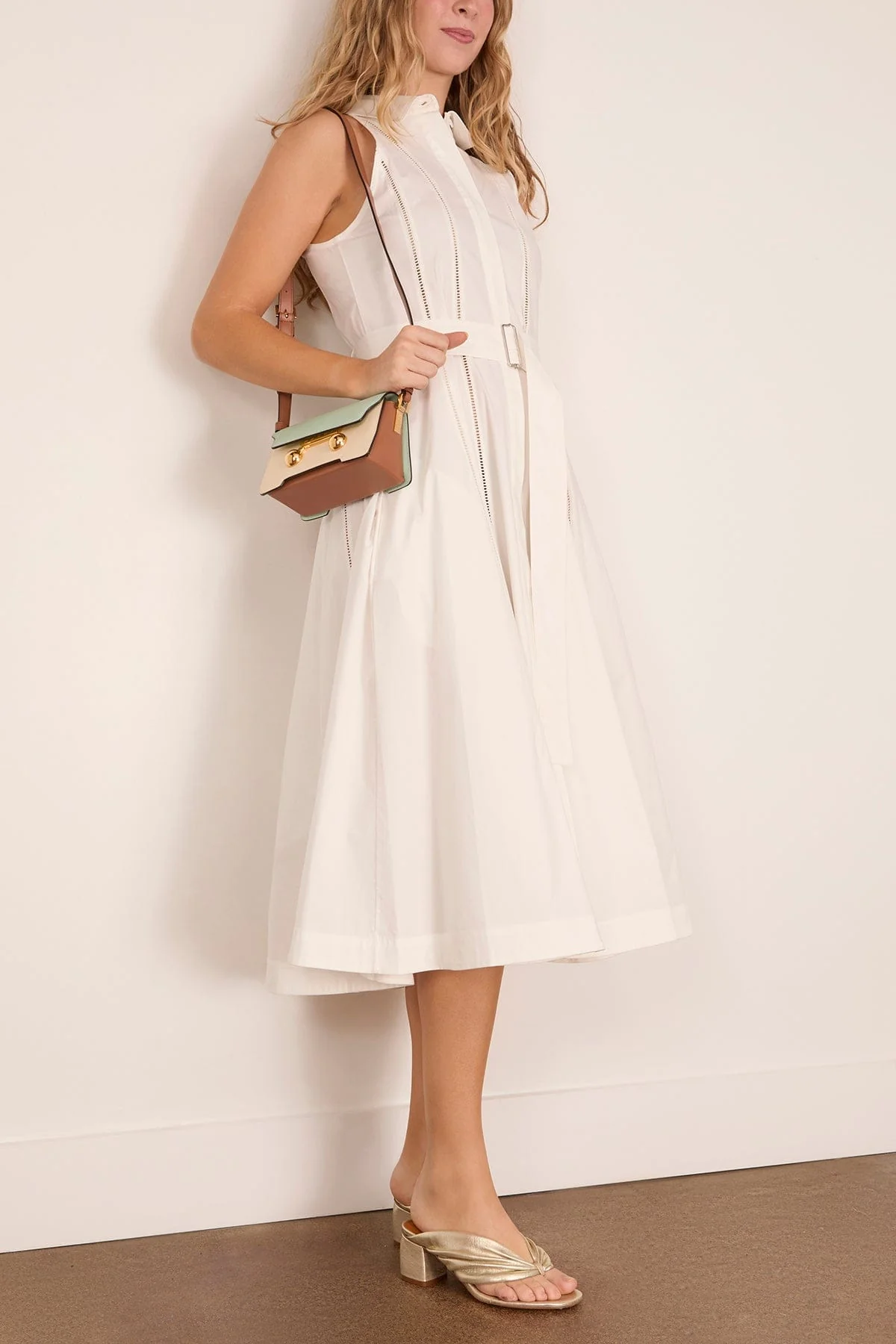 Dorothy Dress in White - Image 2