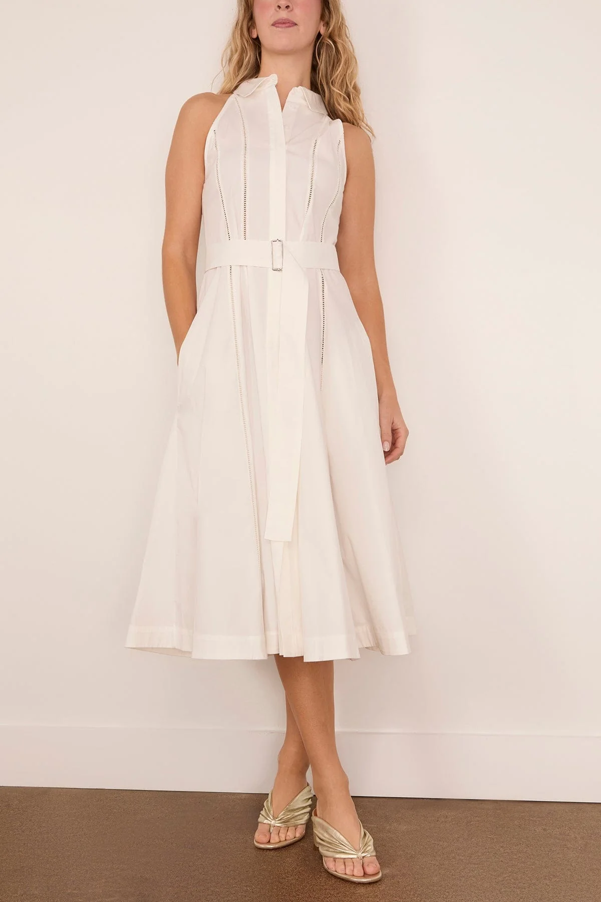 Dorothy Dress in White - Image 3