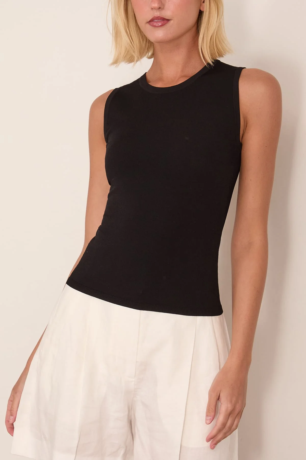 Double Keyhole Top in Black - Image 3