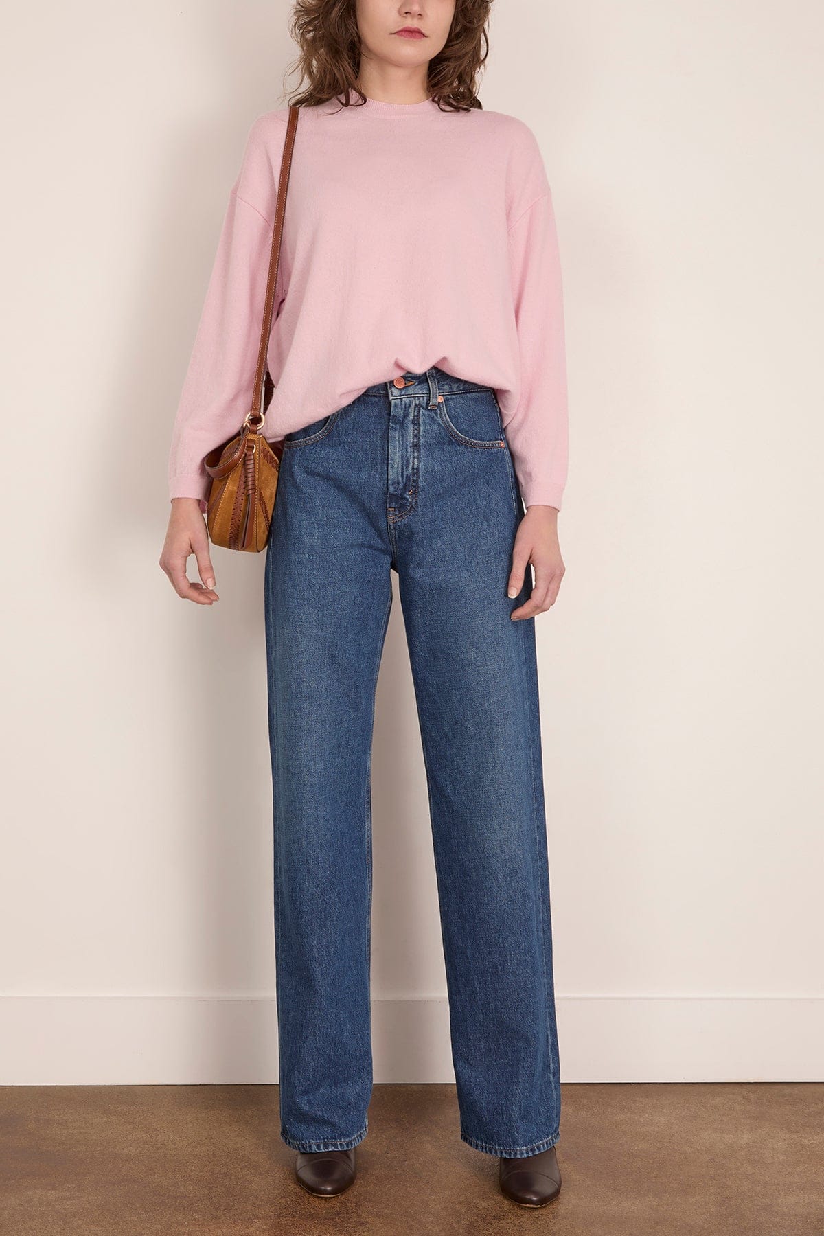 Ease Organic Cotton Denim Jean in Mid Blue - Image 2