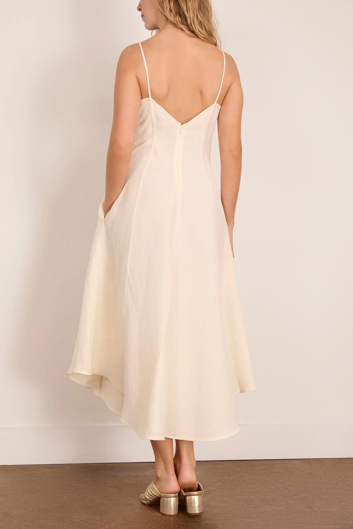 Elaine Dress in Ecru - Image 4