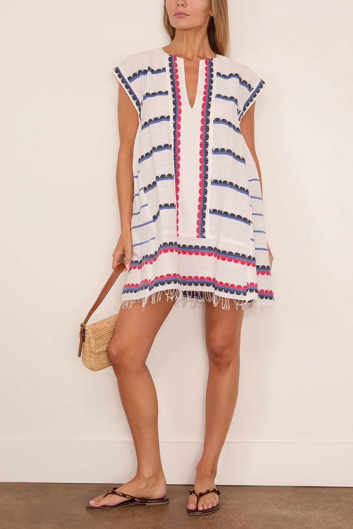 Elina Caftan in Kibebi Marine - Image 2