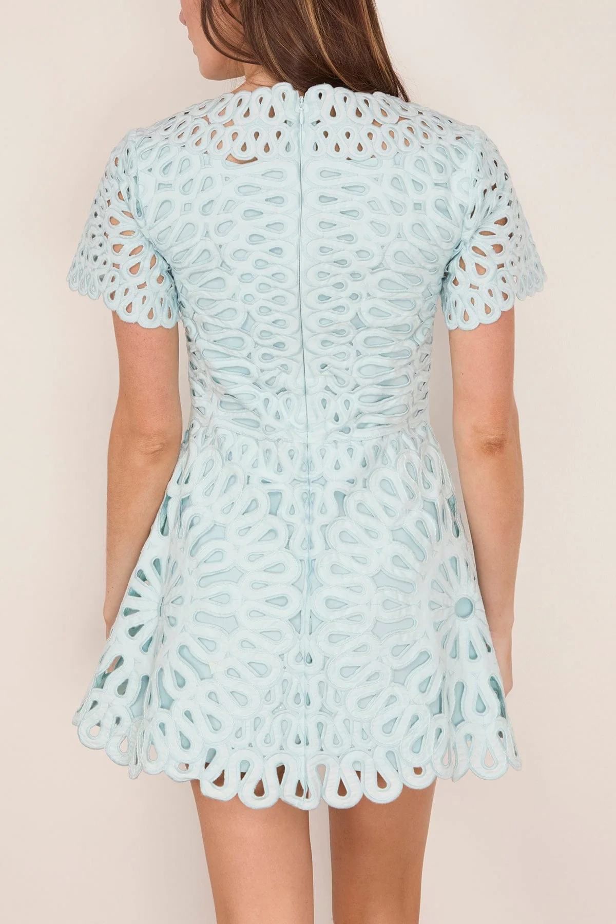 Emrys Mini Dress in Sky - Image 4