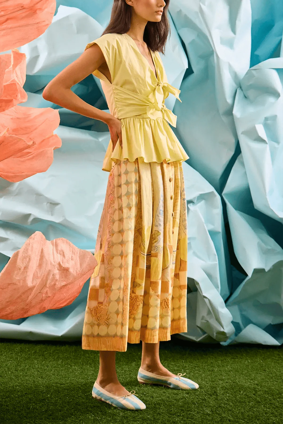 Everly Top in Lemon Meringue - Image 3