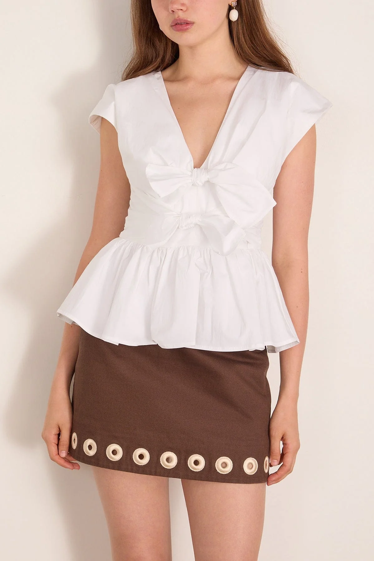 Everly Top in White - Image 3