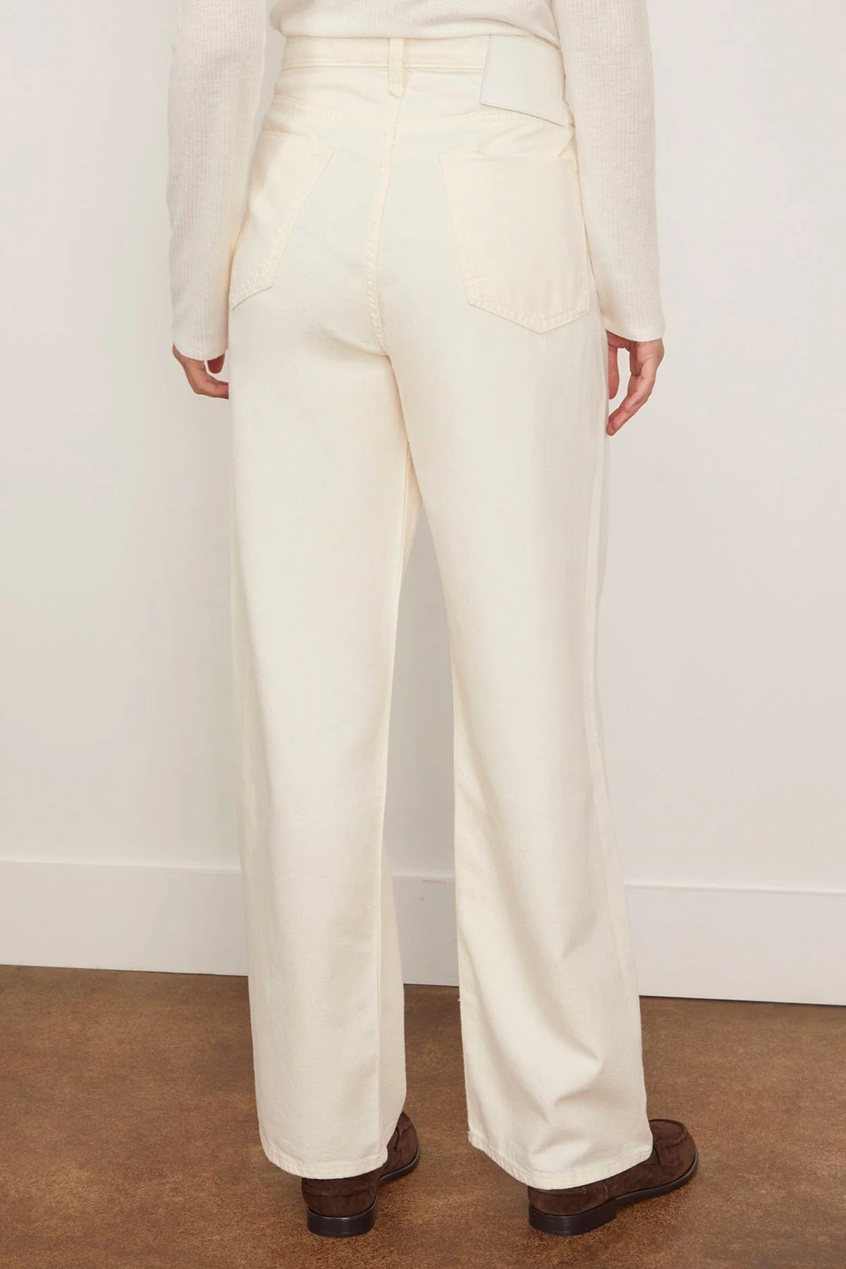 Featherweight Logan Jean in Ecru - Image 4