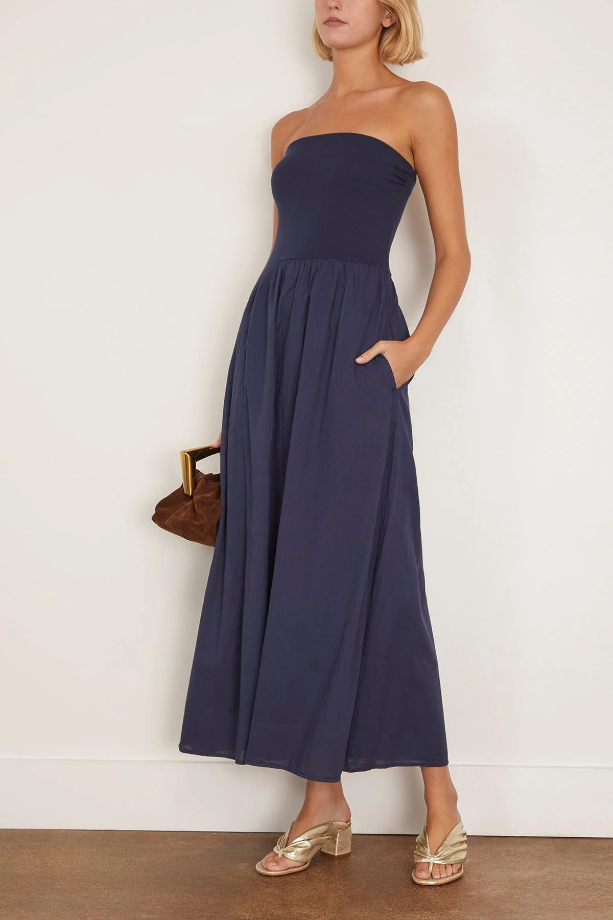 Finnian Dress in Navy - Image 2