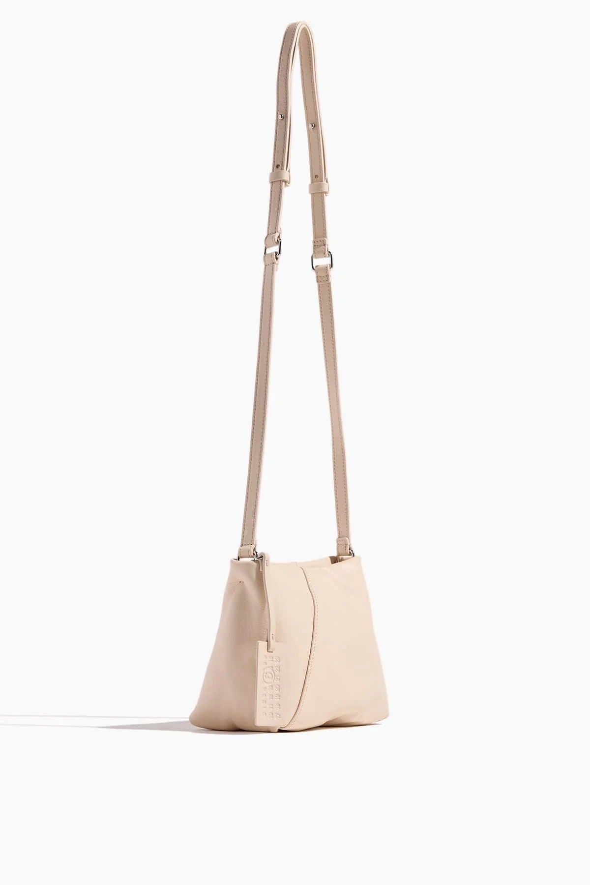 Folded Shoulder Bag in Tapioca - Image 3