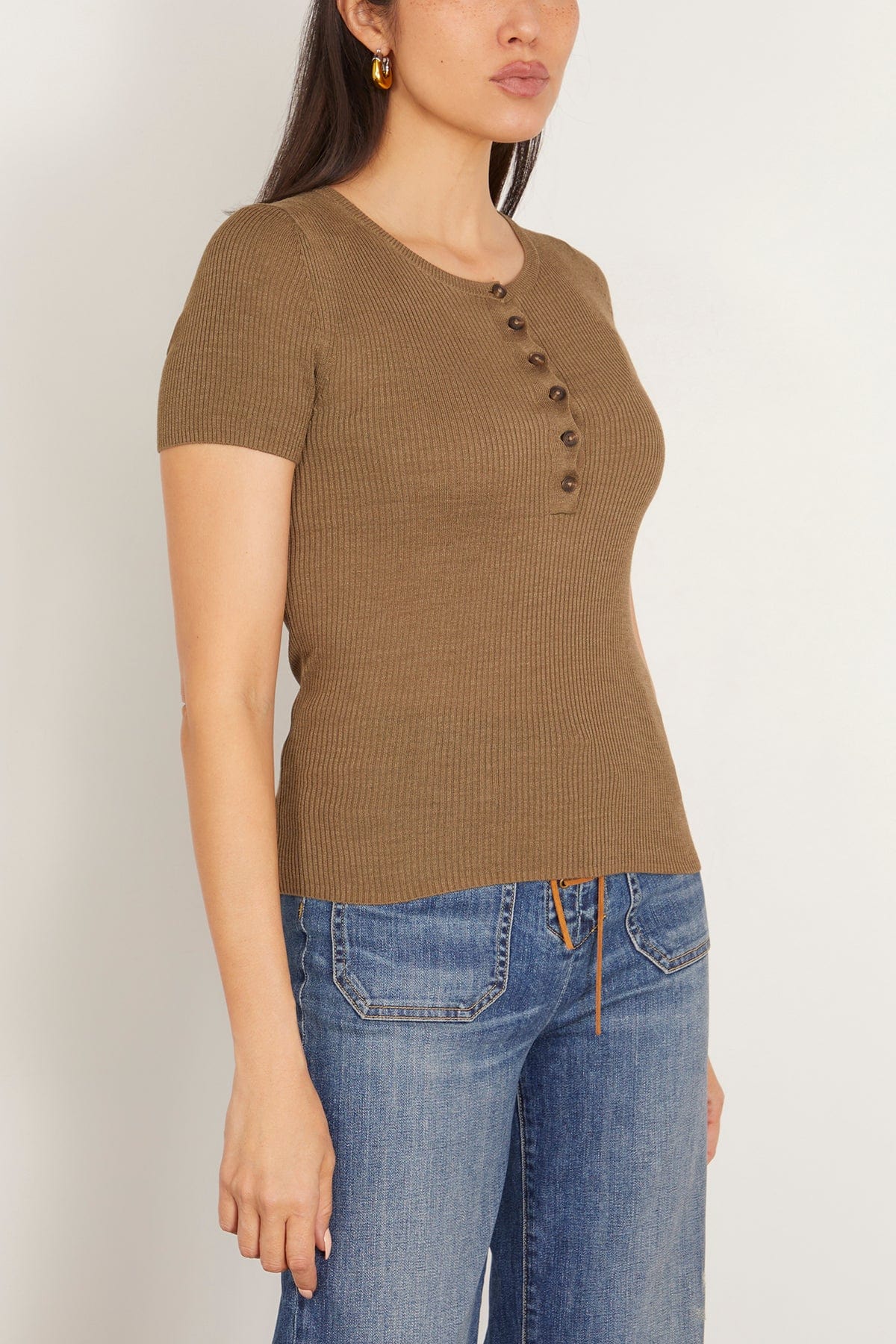 Francene Sweater in Military Green - Image 3