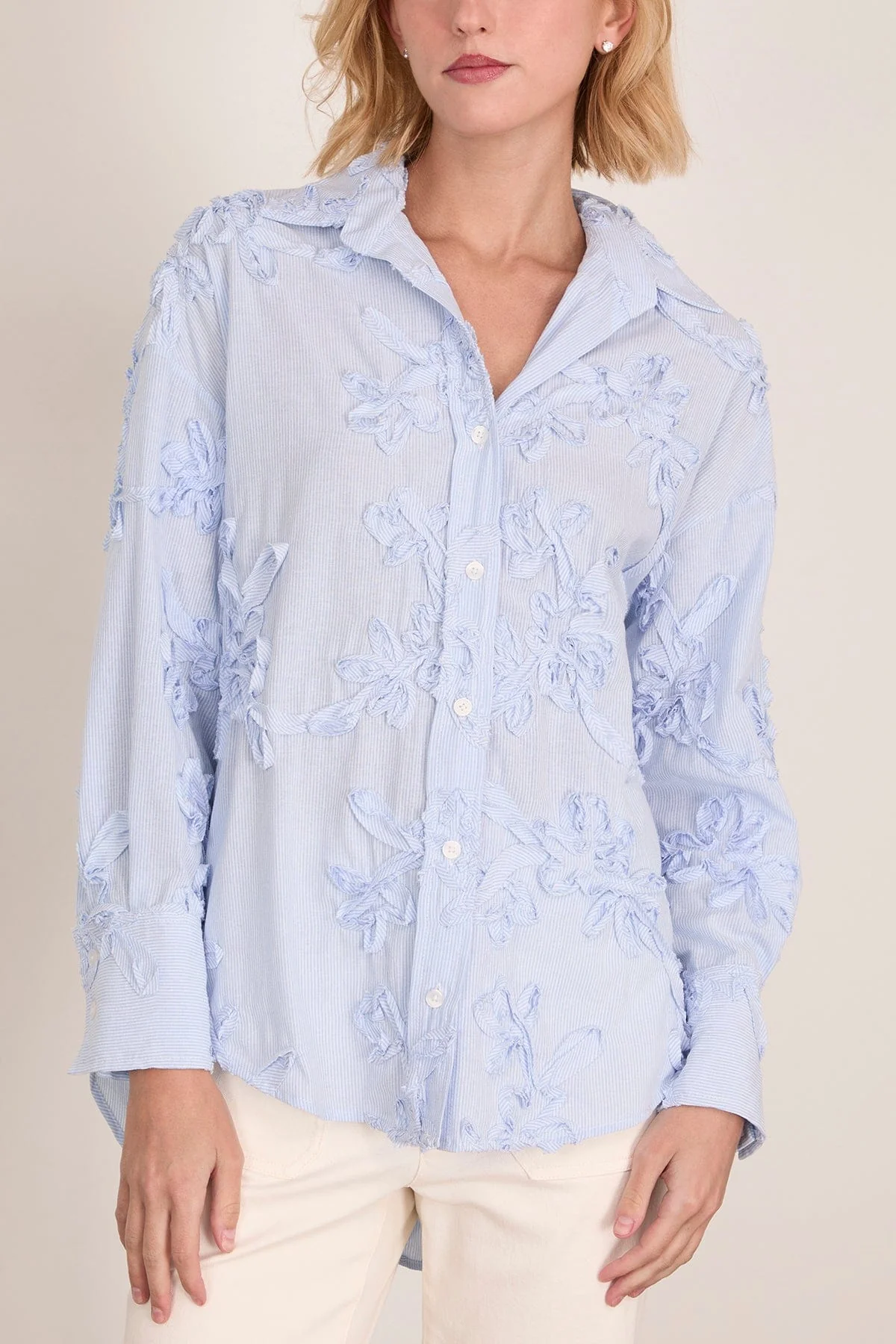 Frankie Shirt in Blue Multi - Image 3