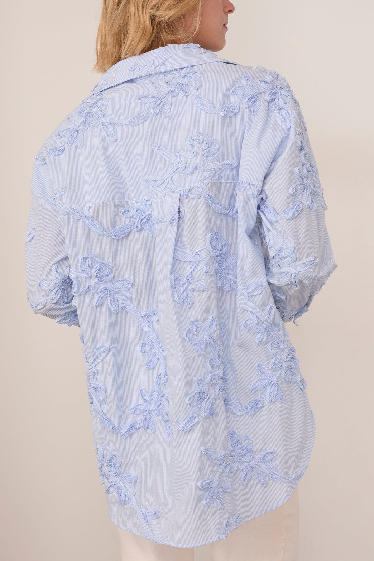 Frankie Shirt in Blue Multi - Image 4