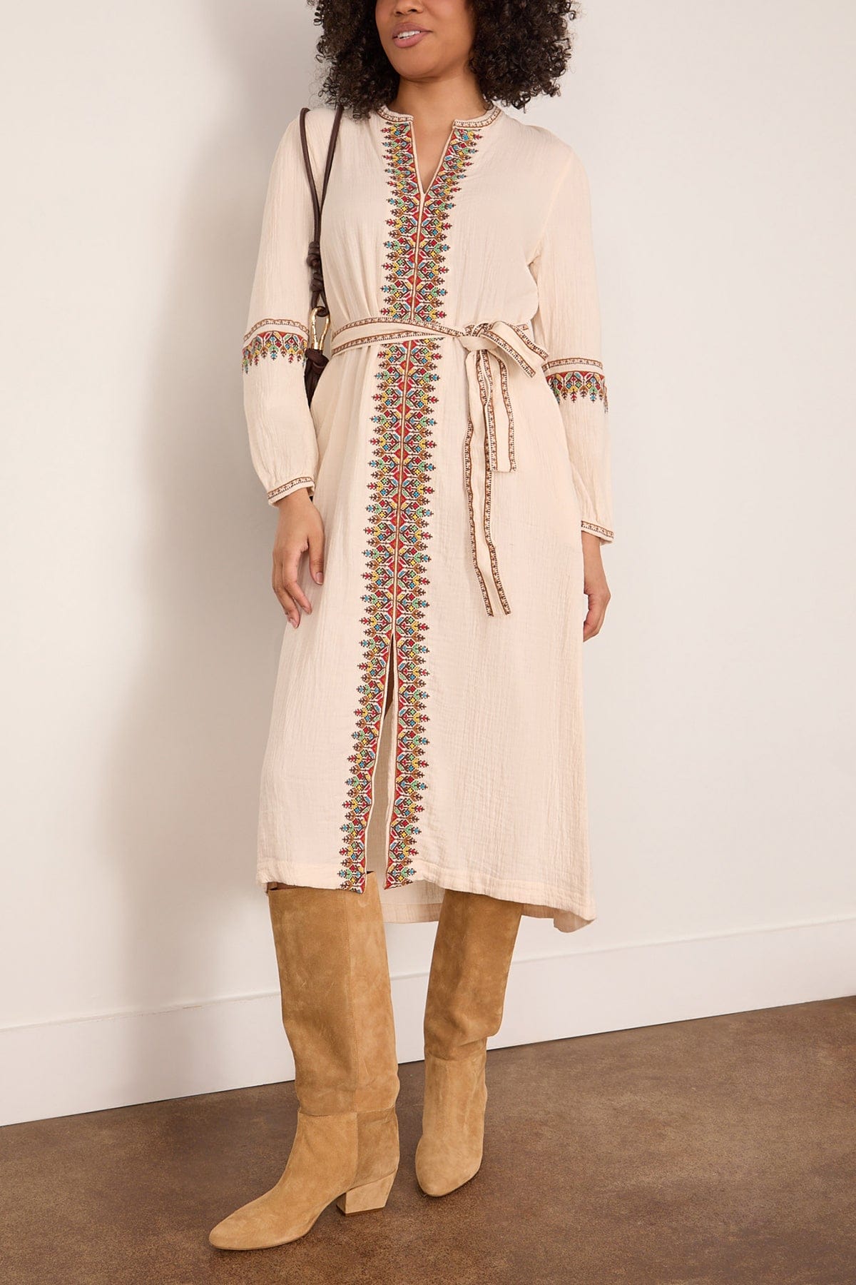 Gabriella Dress in Oysterette - Image 2