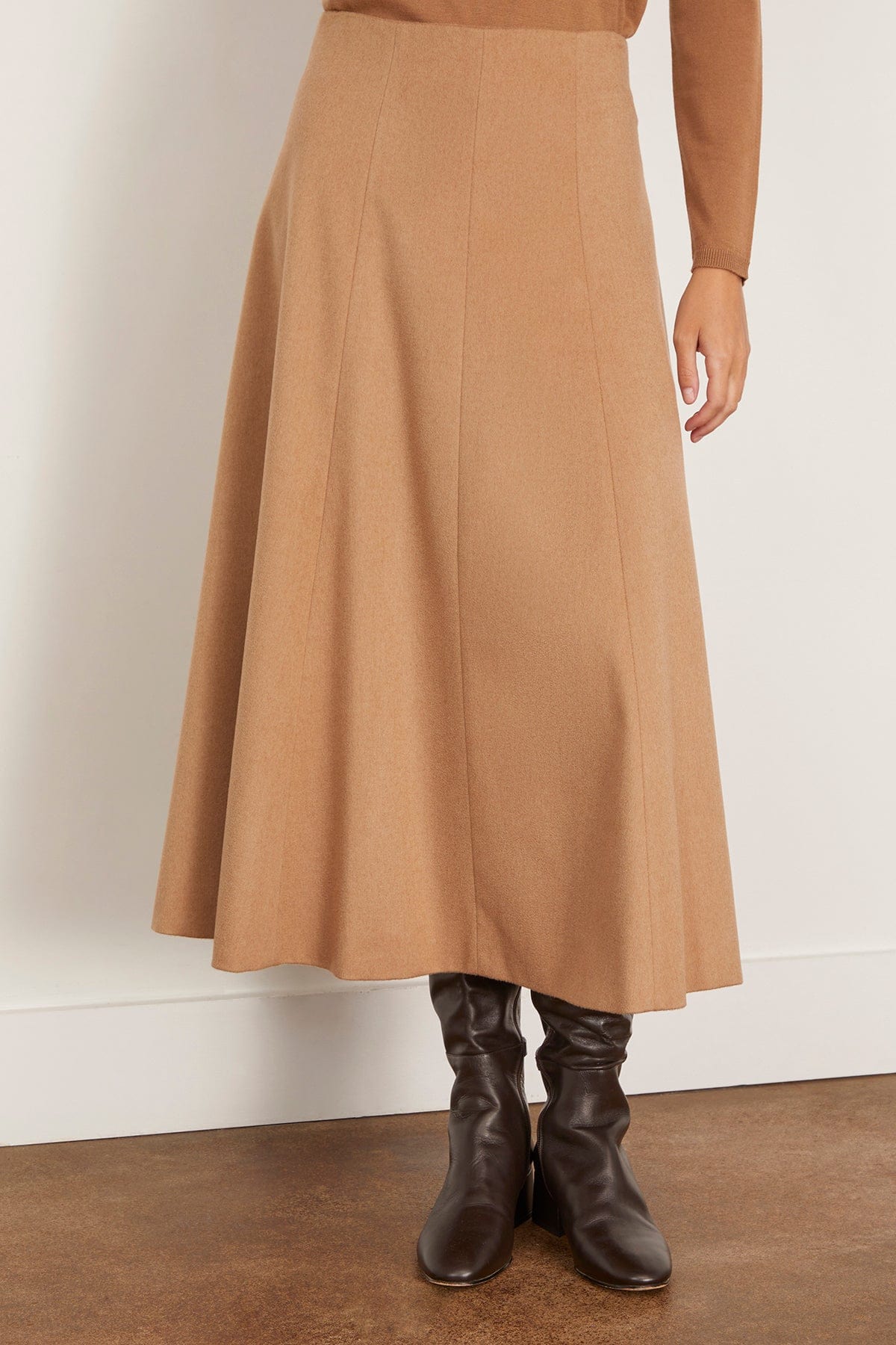 Geneve Skirt in Camel - Image 3