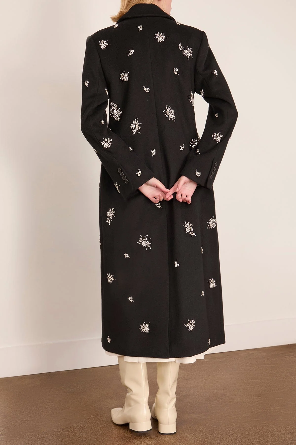 Gianni Coat in Black - Image 4