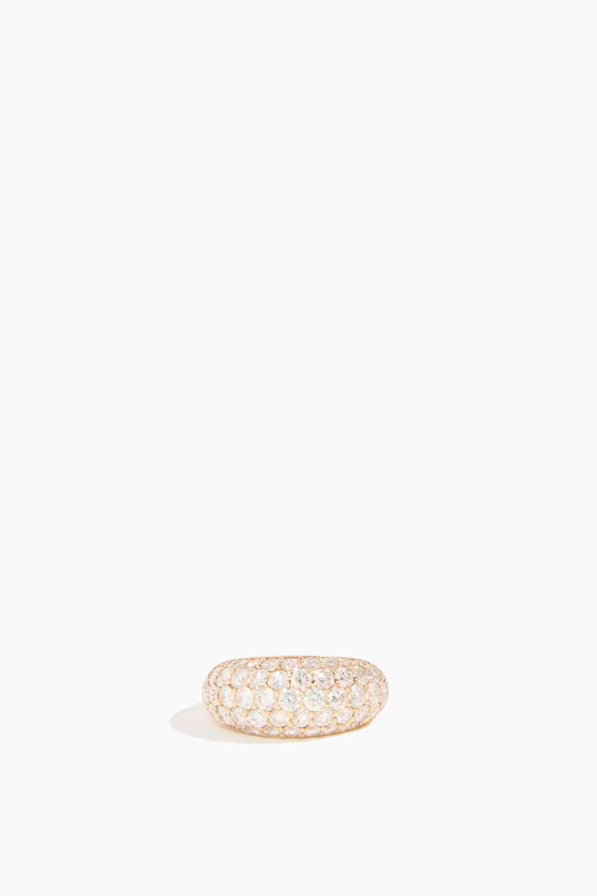 Gilded Age Cocktail Ring in 14k Yellow Gold