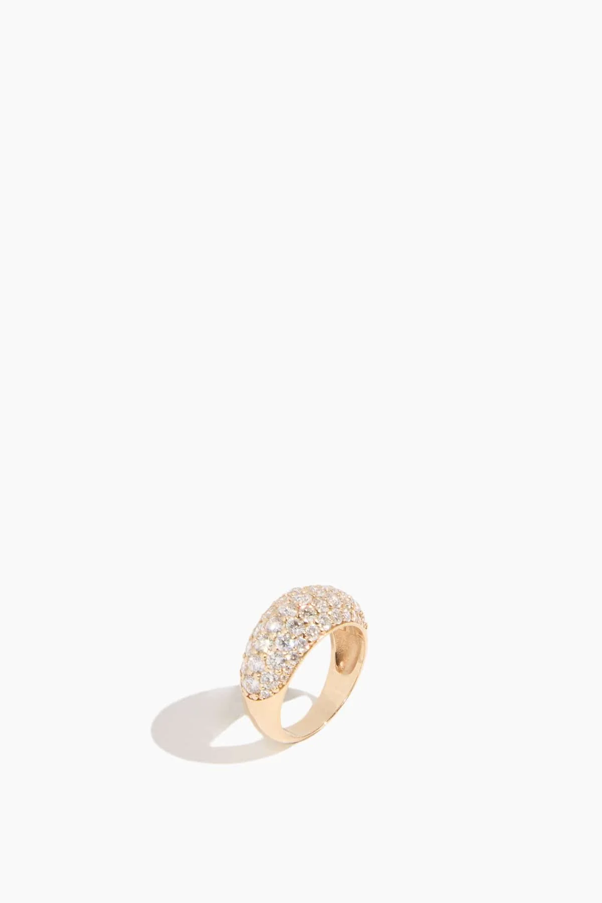 Gilded Age Cocktail Ring in 14k Yellow Gold - Image 3