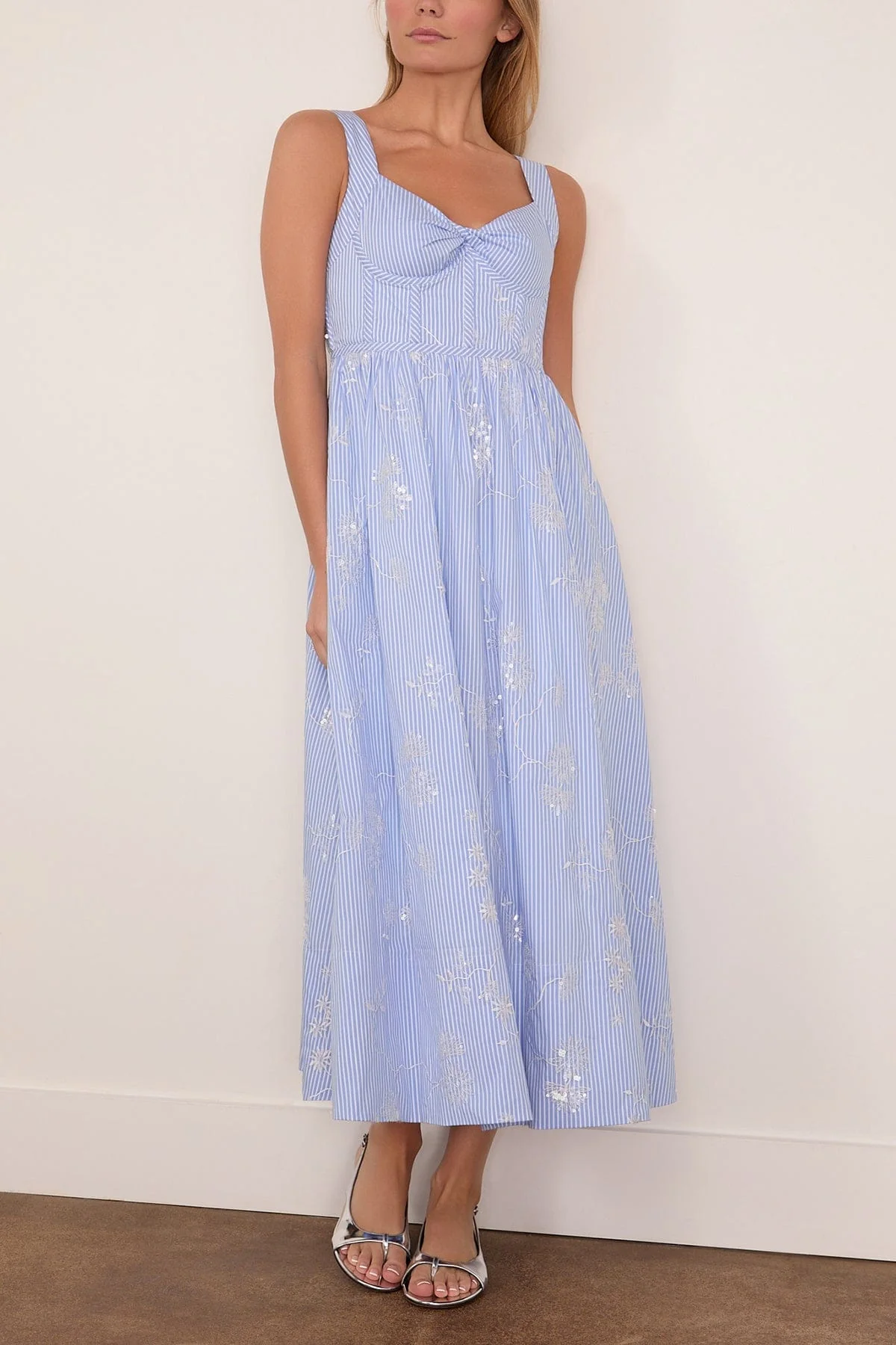 Gracie Dress in Sullivan Stripe - Image 3