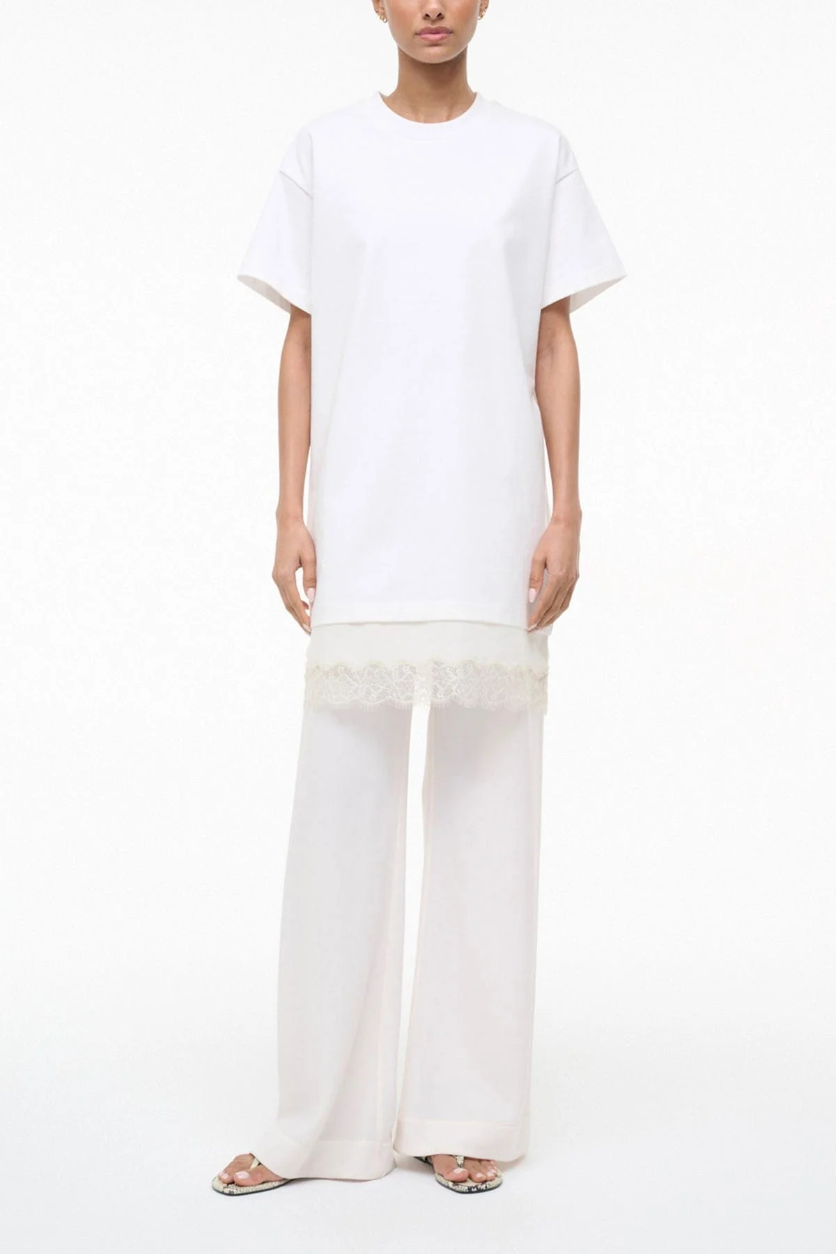 Grier Dress in Ivory - Image 3