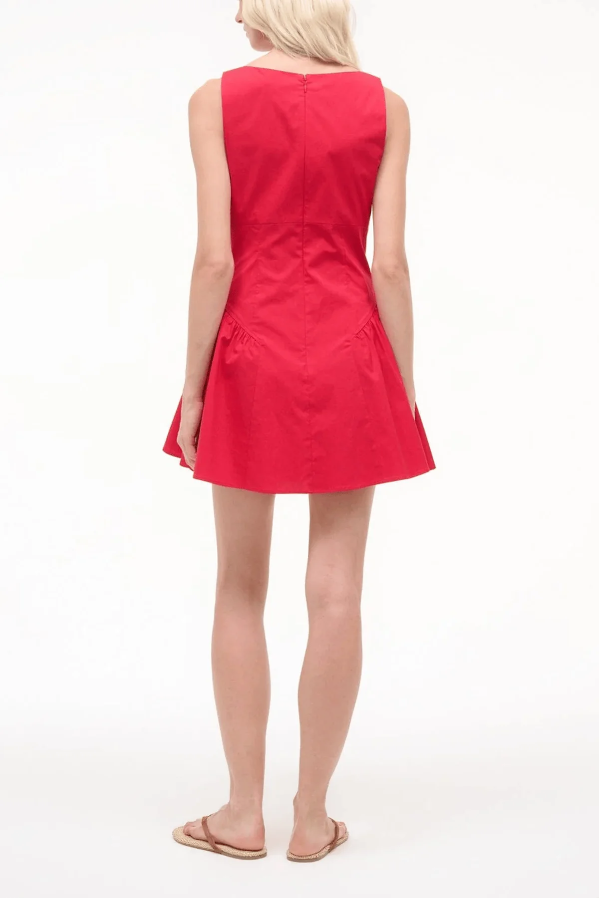 Gwen Mini Dress in Cherry - Image 4