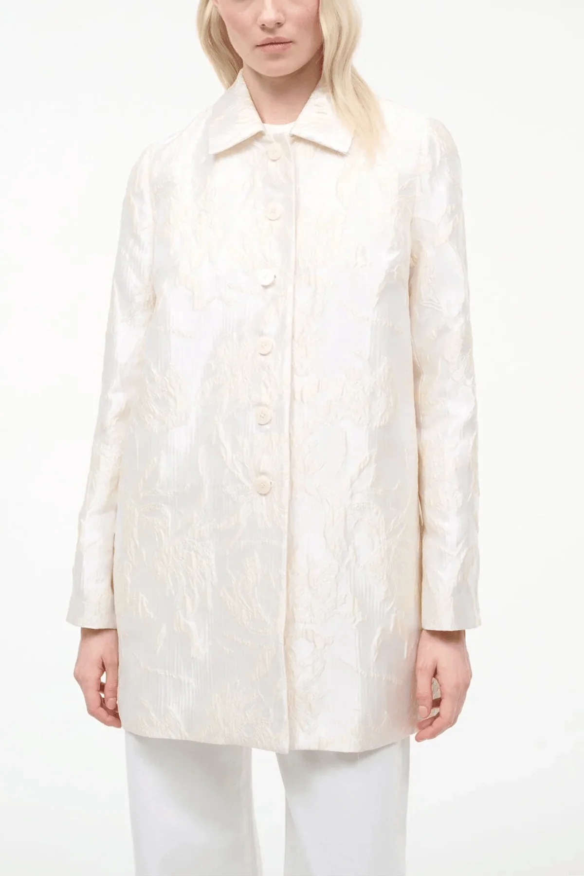 Halton Jacket in Botanical Ivory - Image 3