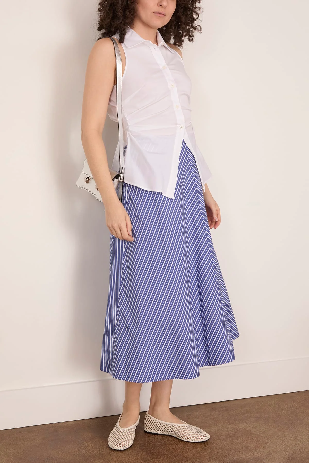 Hannah Top in Optic White - Image 2