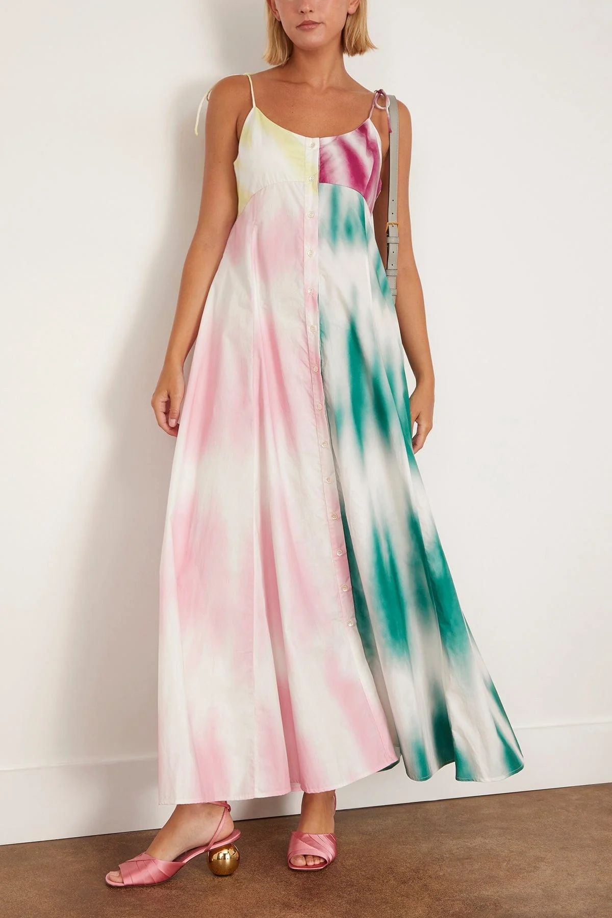 High Garden Maxi Dress in Tie Dye - Image 2