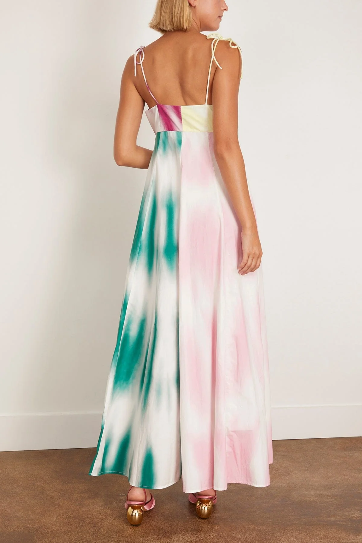 High Garden Maxi Dress in Tie Dye - Image 4