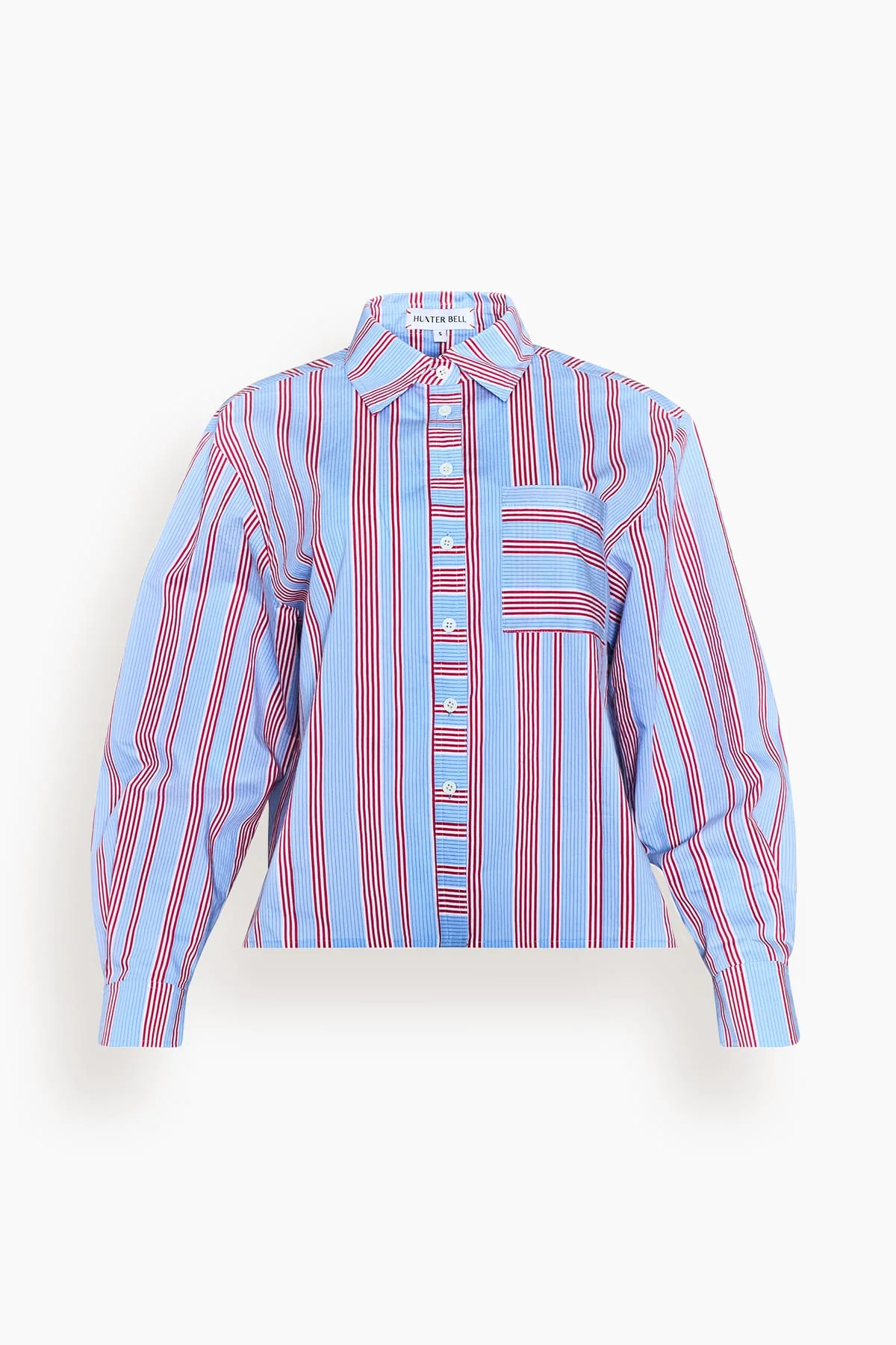 Hudson Shirt in Seaside Stripe