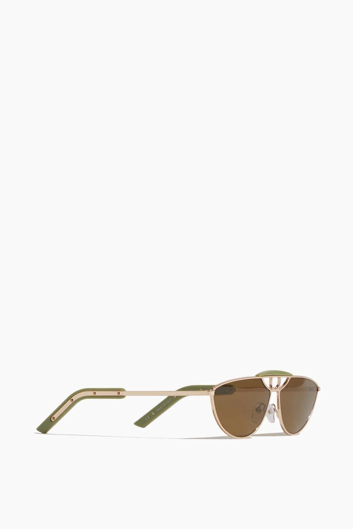 Inez and Vinoodh Eye Sunglasses in Green - Image 3