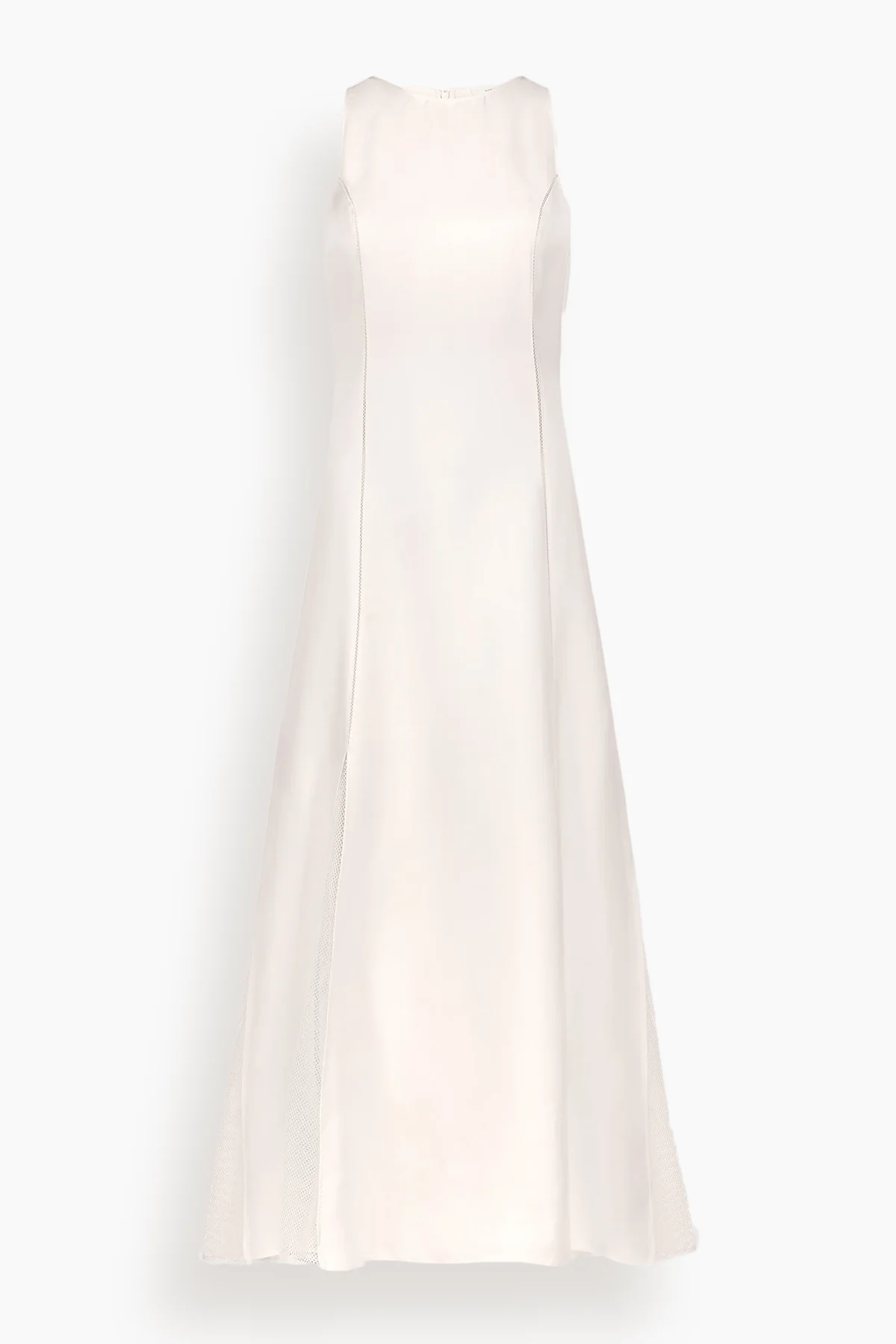 Iraka Detailed Maxi Dress in Ivory