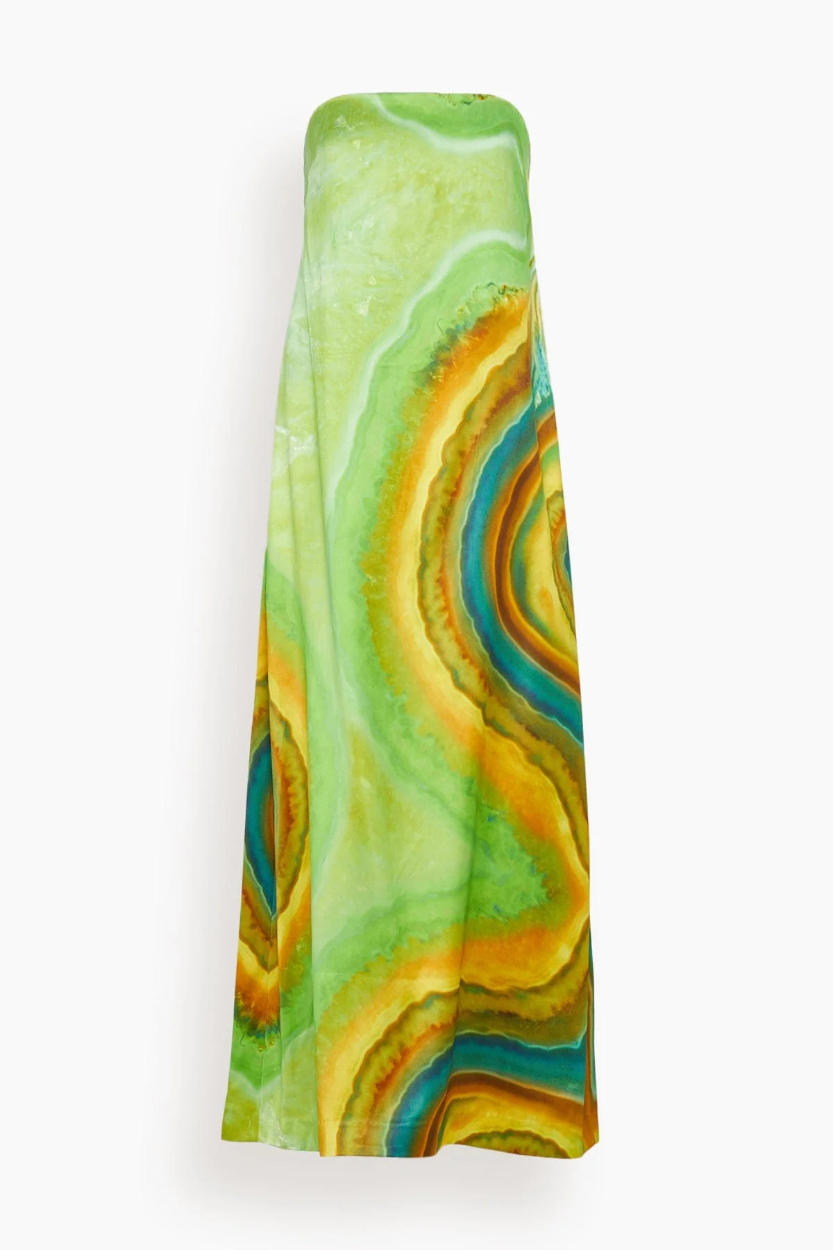 Iris Strapless Gown in Green (TS)