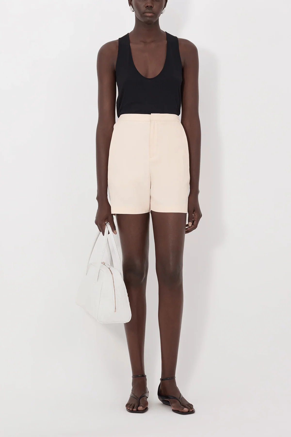 Ivan Baggy Shorts in Cream Rose - Image 2