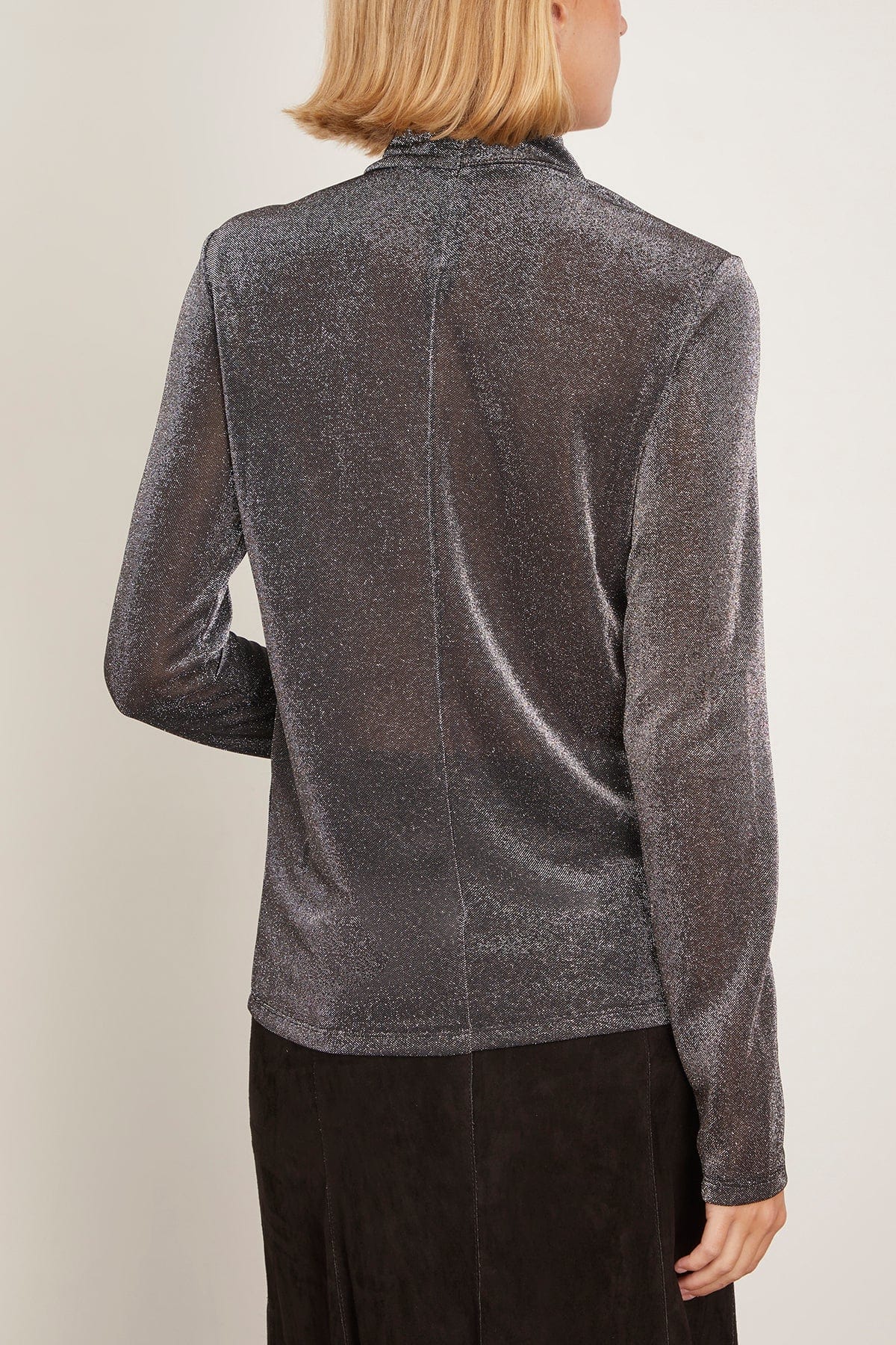 Jadia Top in Gunmetal - Image 4