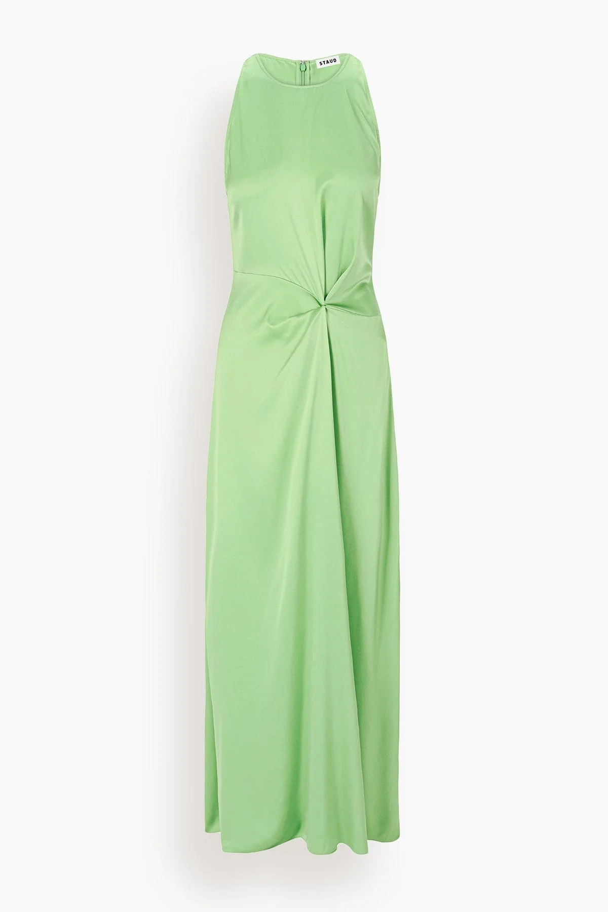 Jaelyn Silk Dress in Sprout