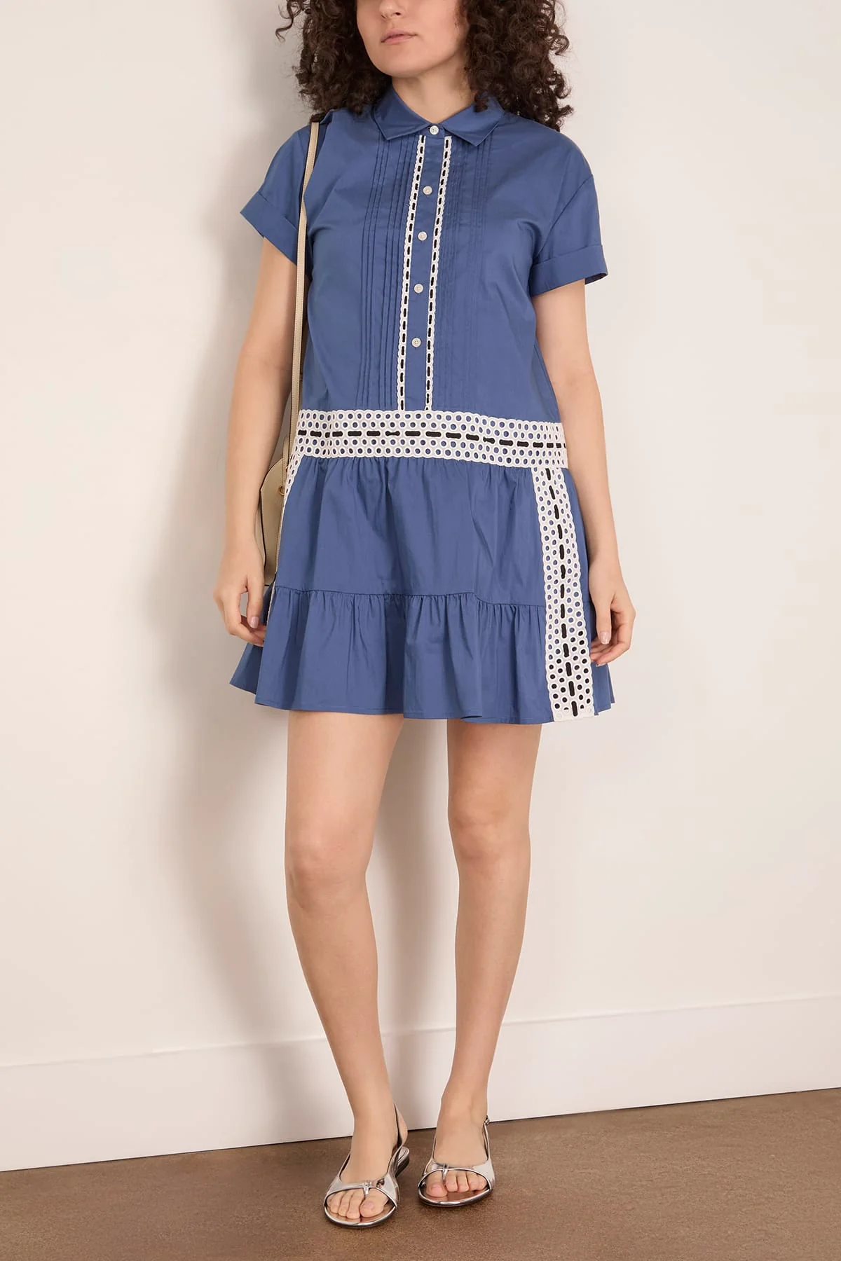 Jasmine Dress in French Blue - Image 2