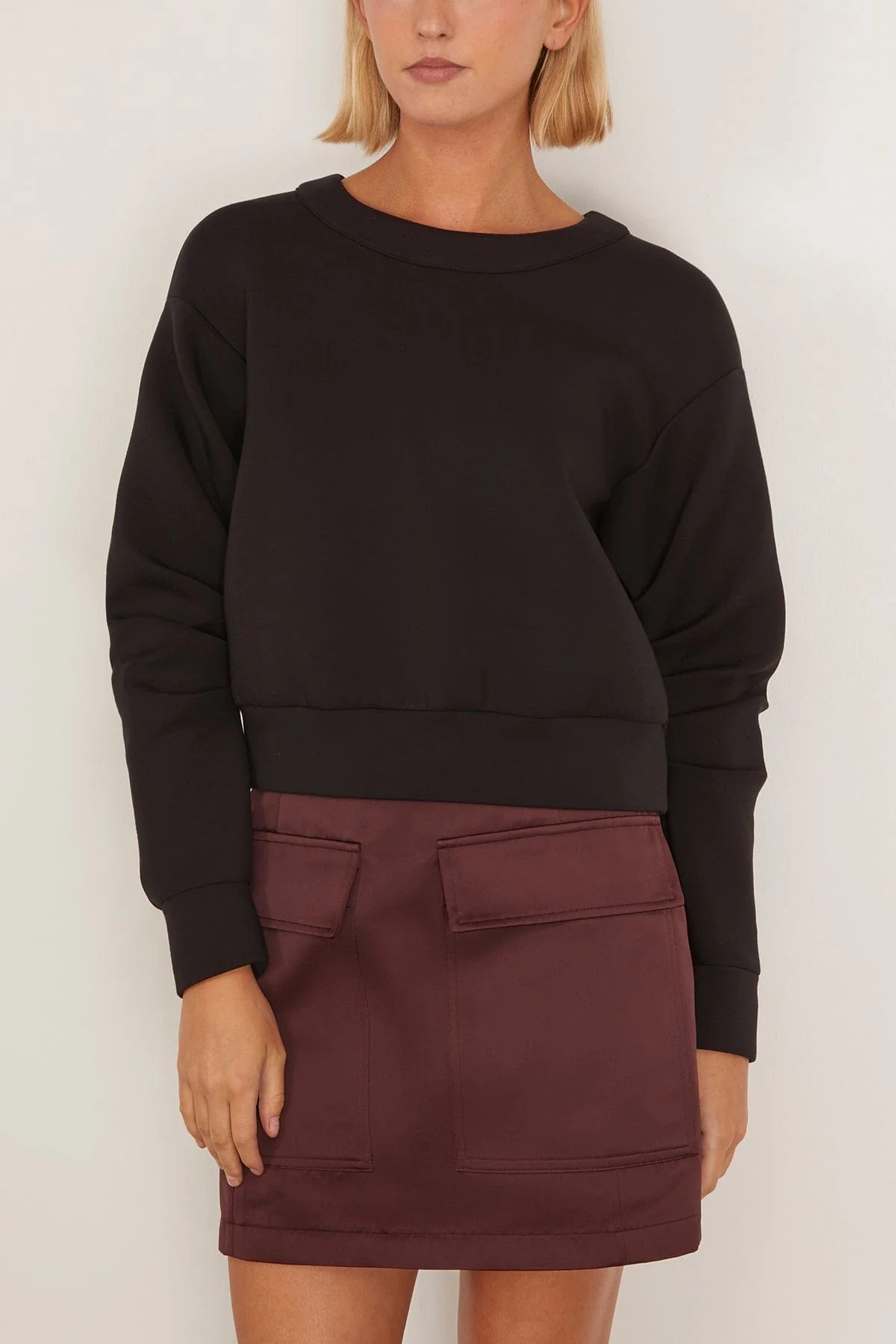 Jennie Sweatshirt in Onyx - Image 3
