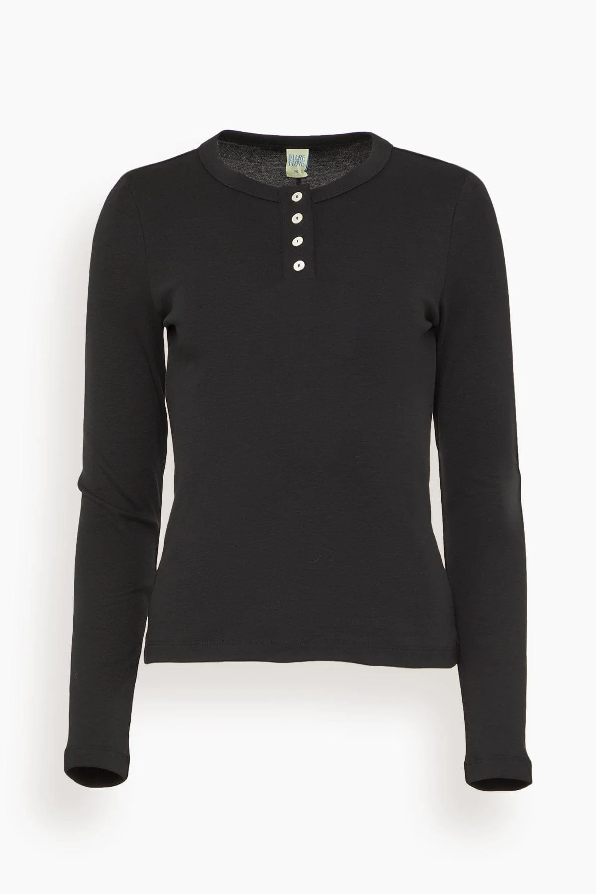 Jess Long Sleeve Top in Black