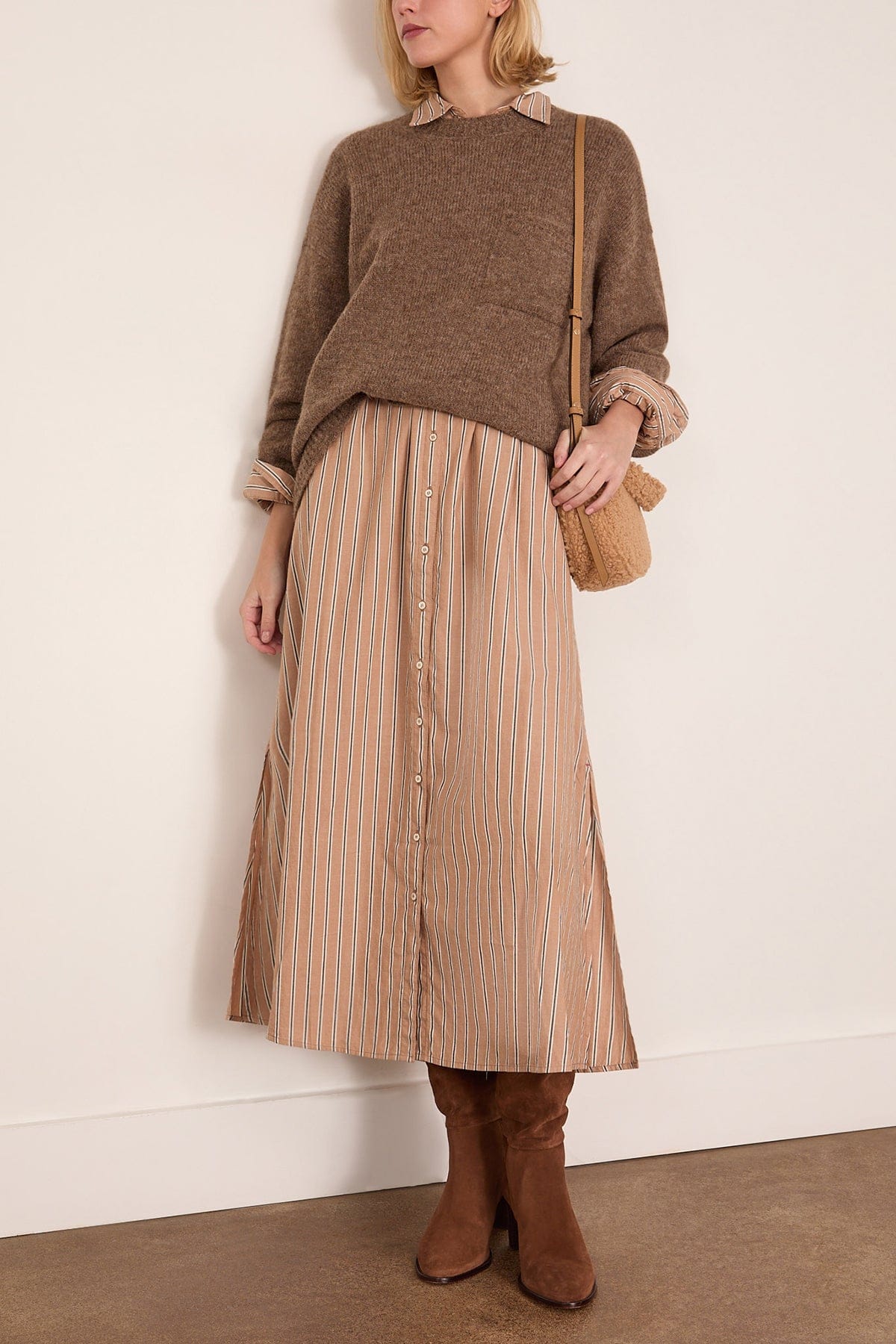 Julien Sweater in Taupe - Image 2