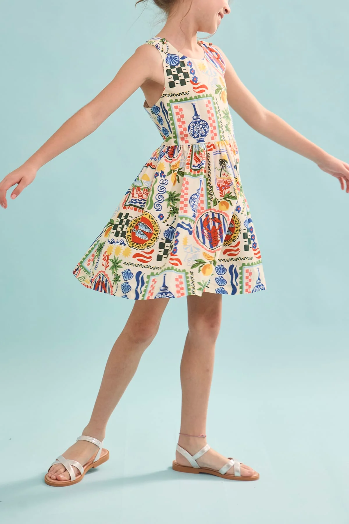 June Dress Kids in Coastal Conversation - Image 2