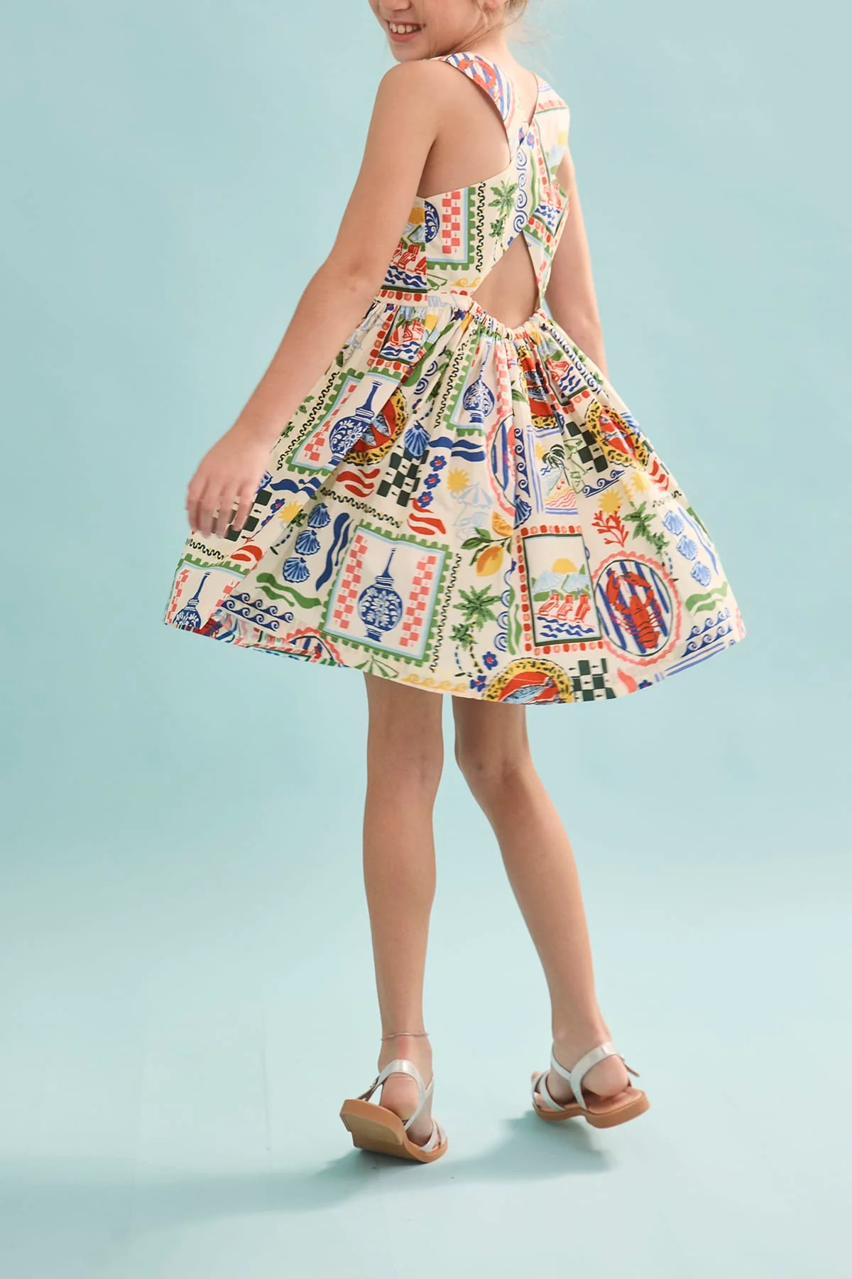 June Dress Kids in Coastal Conversation - Image 4