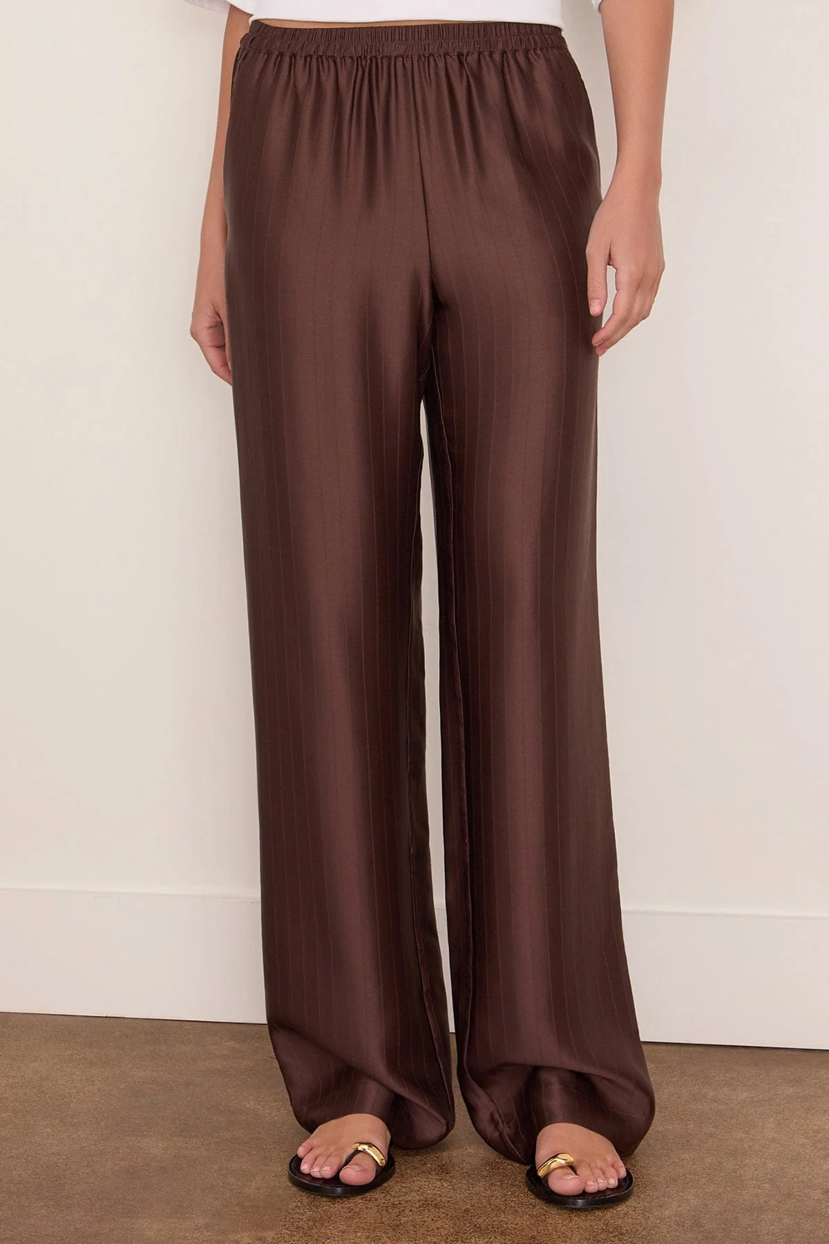 Kadala Loose Fit Pants in Dark Brown - Image 3