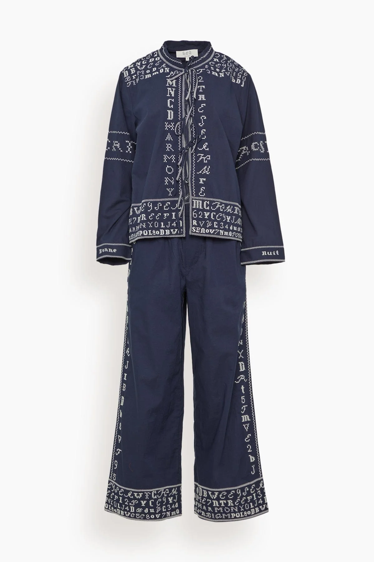 Kit Sleepwear Pajama Set in Navy