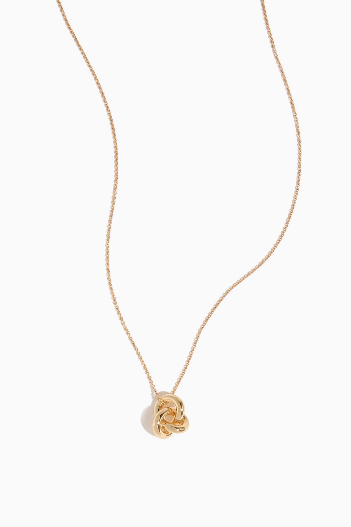 Knot Necklace in Gold