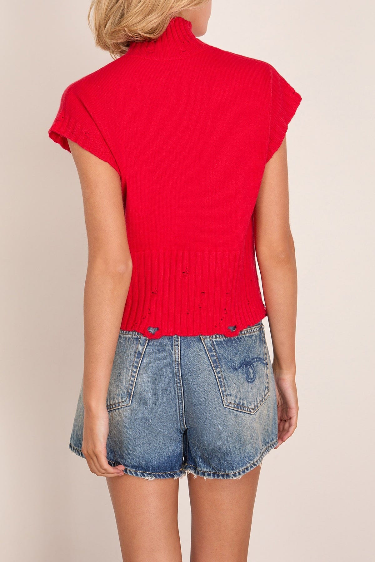 Lala Sweater in Rouge Flag - Image 4