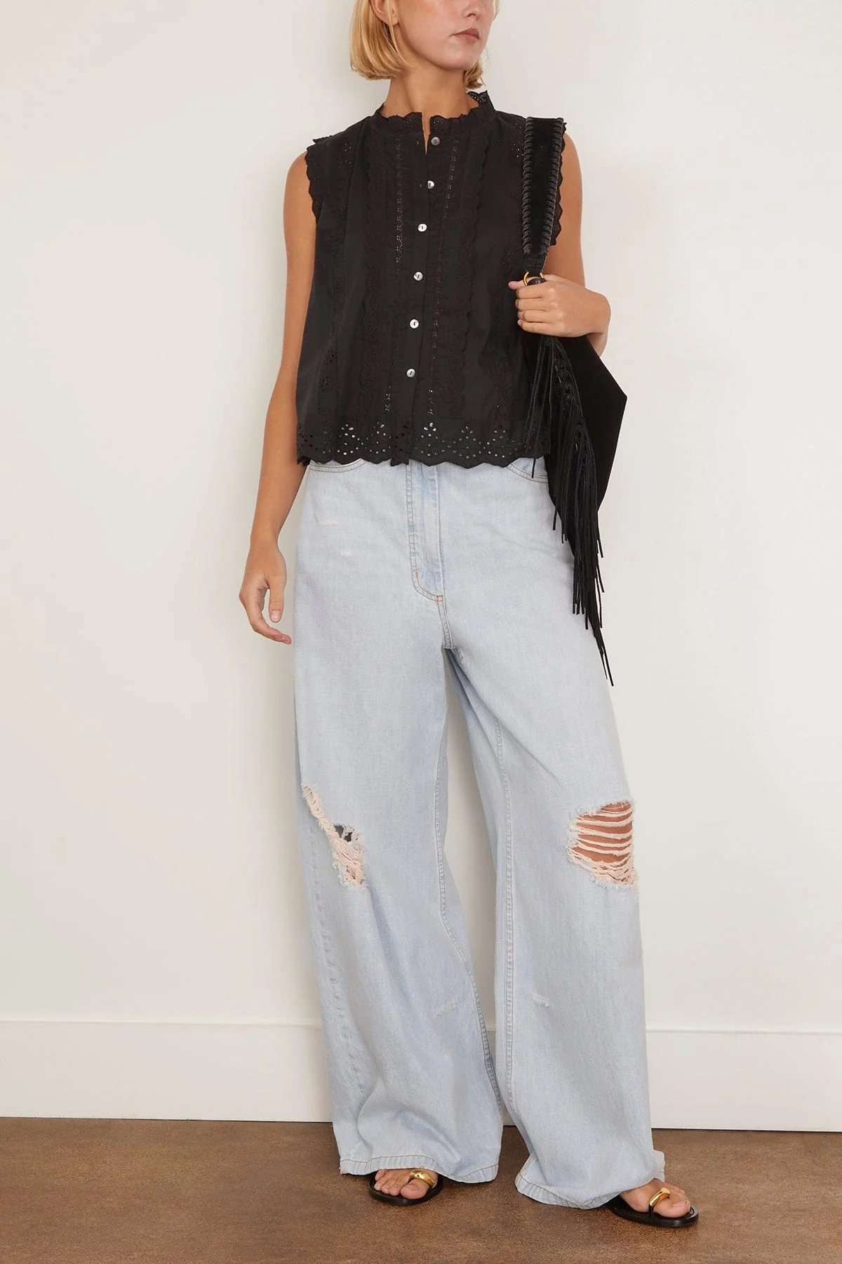 Lara Shirt in Black - Image 2